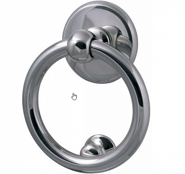 Дверное кольцо "ANELLO" хром
