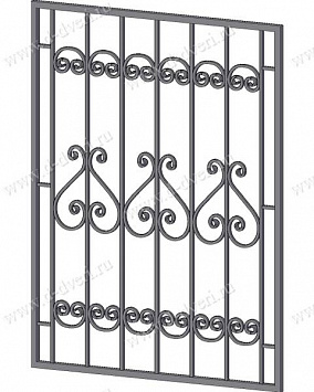 Кованая решетка РК-23