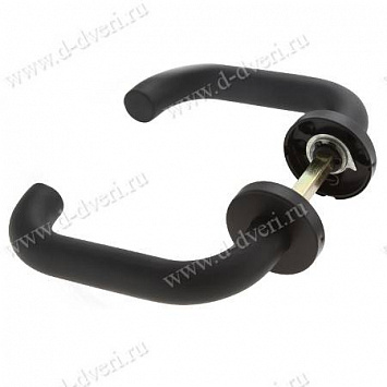 № 6 Ручки раздельные Crit РФ 5558 Черный шагрень