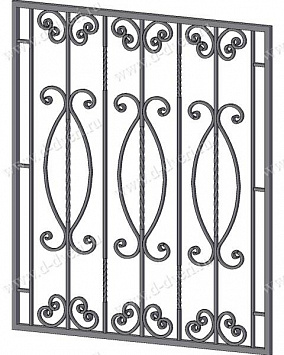 Кованая решетка РК-33