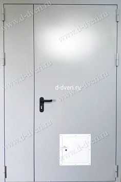 Противопожарная дверь со стыковочным узлом