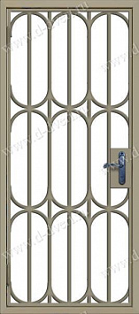 Сварная решетчатая дверь РДС - 21