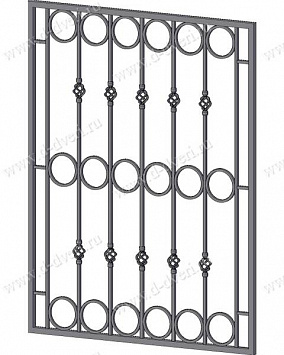 Кованая решетка РК-49