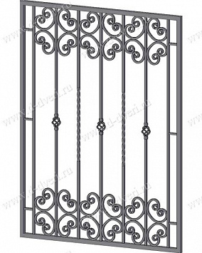 Кованая решетка РК-64