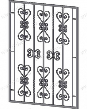 Кованая решетка РК-68