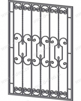 Кованая решетка РК-32
