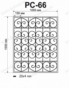 Сварная решетка РС-66