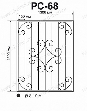Сварная решетка РС-68