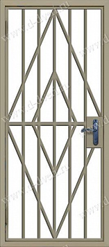 Сварная решетчатая дверь РДС - 16