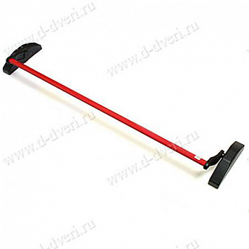 № 2 Ручка-штанга нажимная Apecs PB-1700A-PANIC-BL/RED «Антипаника»