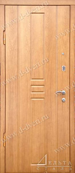 Металлическая дверь с зеркалом (декоративная панель МДФ ПВХ с рисунком и МДФ шпон с зеркалом)