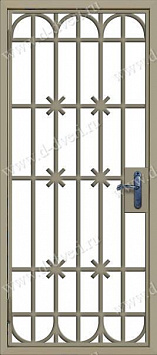 Сварная решетчатая дверь РДС - 24