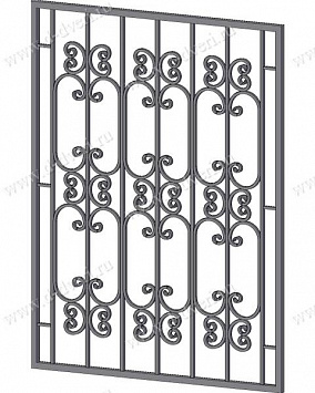 Кованая решетка РК-71