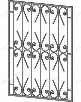 Кованая решетка РК-46