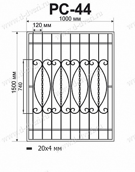 Сварная решетка РС-44