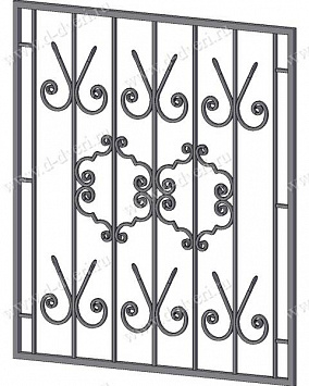 Кованая решетка РК-40