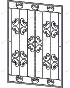 Кованая решетка РК-65