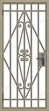 Сварная решетчатая дверь РДС - 18