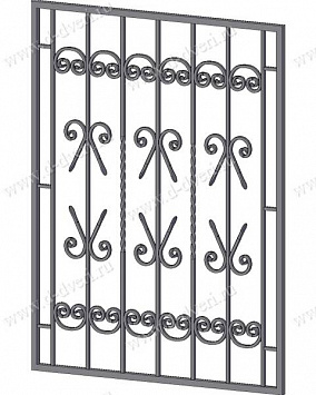 Кованая решетка РК-52