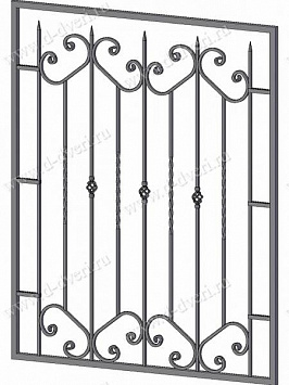 Кованая решетка РК-29