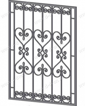 Кованая решетка РК-60