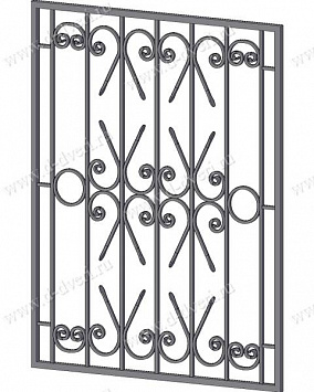 Кованая решетка РК-27