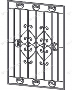 Кованая решетка РК-30
