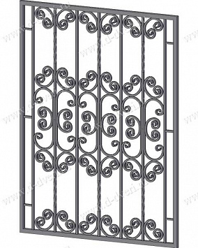 Кованая решетка РК-76