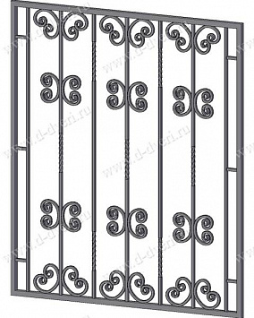 Кованая решетка РК-57
