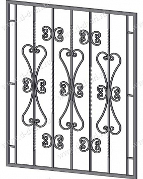 Кованая решетка РК-59