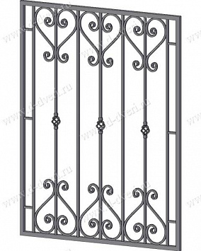 Кованая решетка РК-37