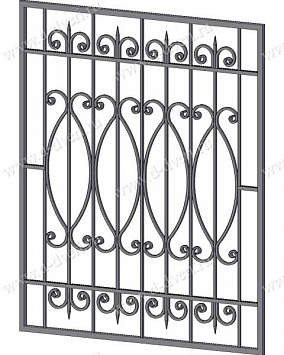 Кованая решетка РК-61