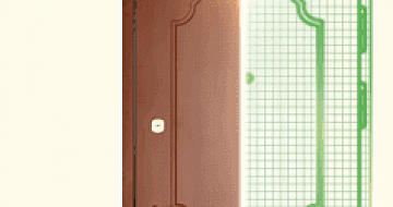 Конструкции металлических дверей