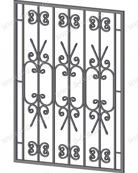 Кованая решетка РК-66