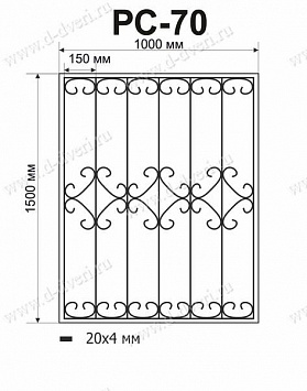Сварная решетка РС-70