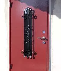 Покраска металлической двери 14