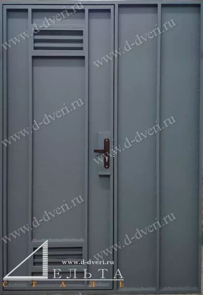 Двери с вентиляционными решетками для гардеробной